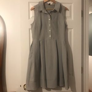 JNY Fit n Flare Shirt Dress